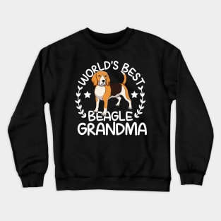 World's Best Beagle Grandma Crewneck Sweatshirt